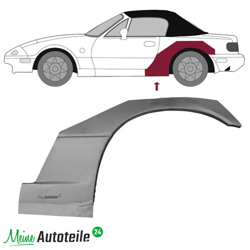 Kotflügel für mazda na - mazda, mx