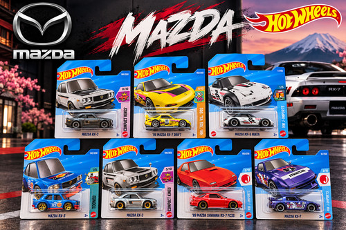 Hot wheels mazda rx - hot,